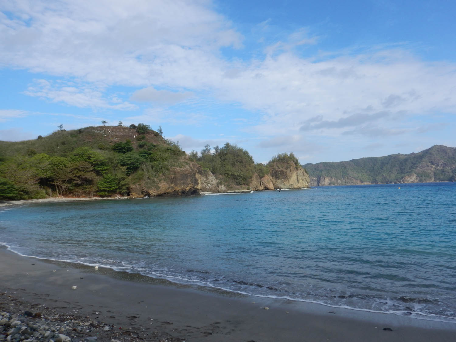 扇浦の海岸①