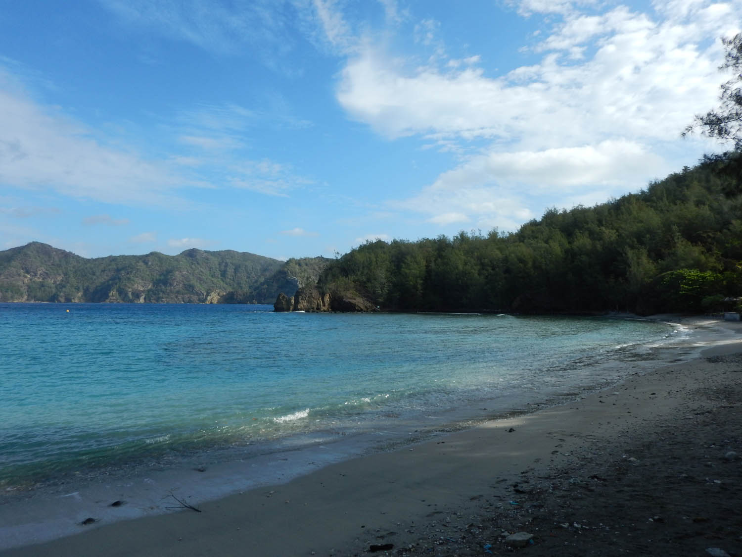 扇浦の海岸③