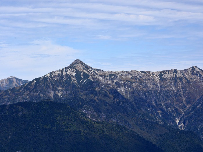 薬師岳・笠ヶ岳・抜戸岳